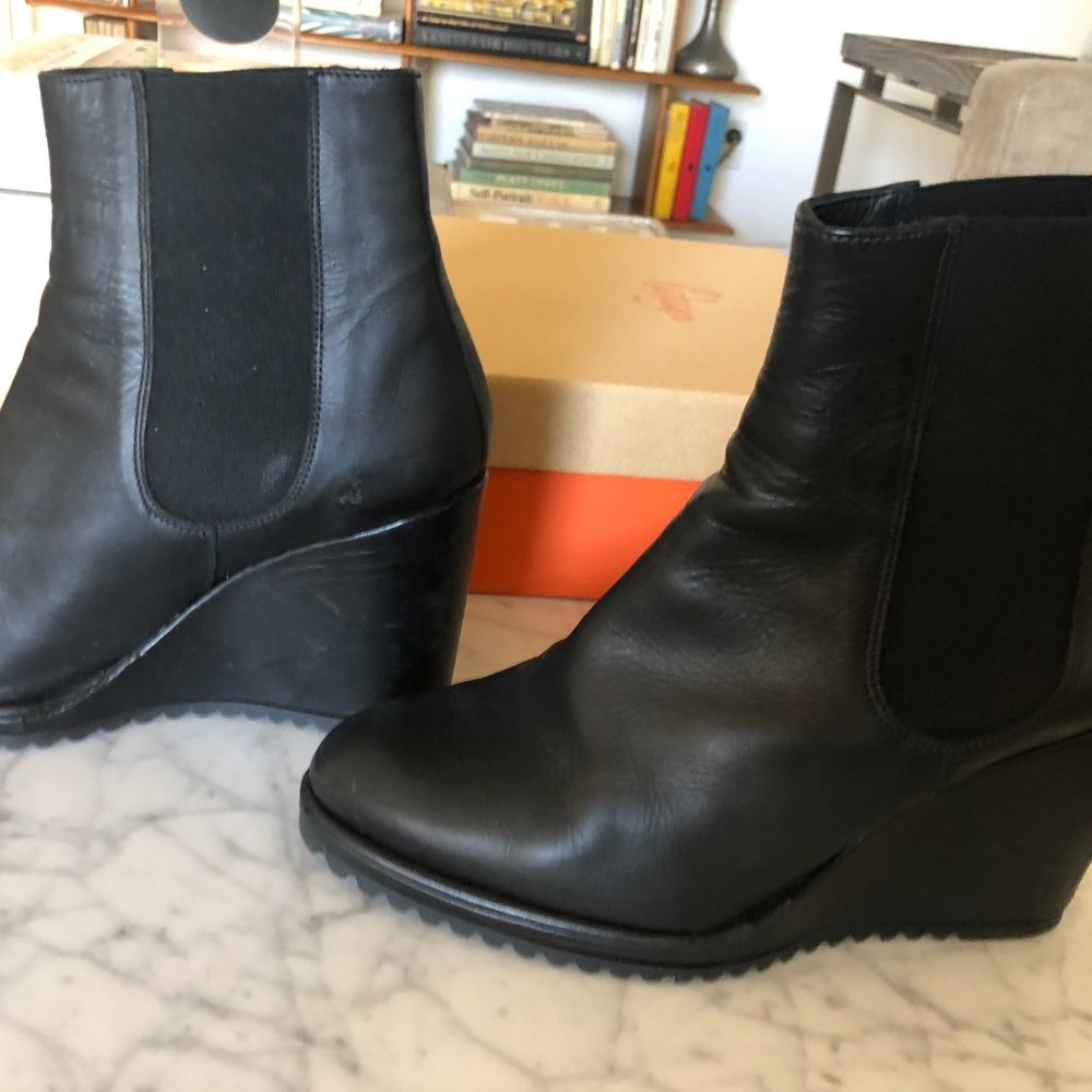 Castaner Wedge Ankle Boots